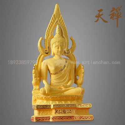 泰国佛像绒沙金摆件 东南亚特色工艺品 实用旅游纪念礼品批发图2