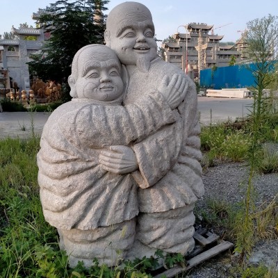 出售汉白玉石雕人物 寺庙供奉石雕佛像 户外景观雕塑石雕孔子像图5