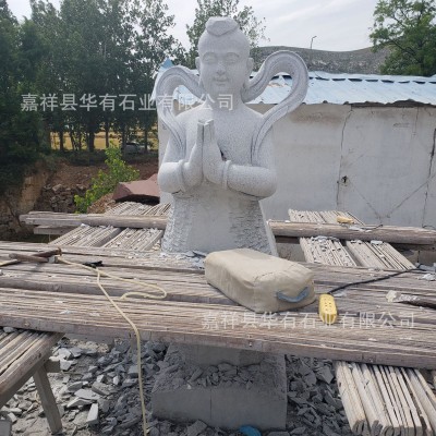 厂家直供花岗岩孔子像 雕刻大型滴水观音雕塑古代伟人雕塑图3
