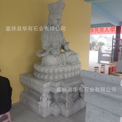厂家供应各种石雕 人像雕像 名人肖像 花岗岩仿古石雕 观音雕刻图2