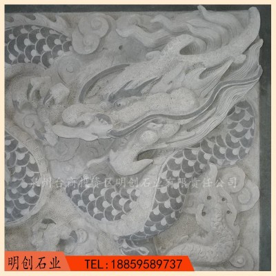 厂家直销惠安石浮雕 五百罗汉寺庙人物雕刻 十八罗汉降龙伏虎佛像图5