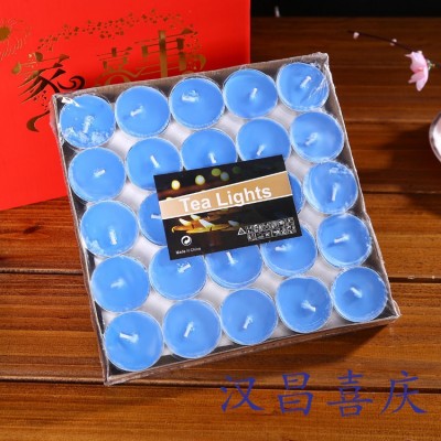 茶蜡50粒小蜡烛煮茶温茶壶加热火漆蜡融蜡KTV气氛蜡烛生日蜡图2