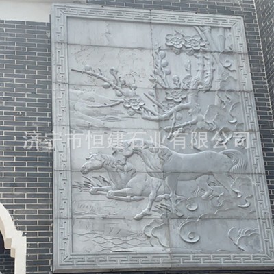 厂家新款石雕壁画 学校浮雕文化墙 石雕地雕 浮雕石材壁画制作图4
