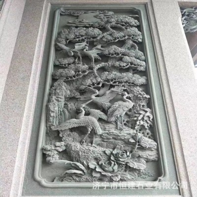 石雕壁画 浮雕石壁画 墙面石材浮雕壁画 石雕二十四孝浮雕壁画图4