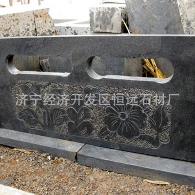 天然青石石雕栏杆 雕刻桥栏杆 定制加工图3