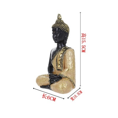 树脂工艺品佛像摆件东南亚风格家居装饰品泰式餐厅玄关摆件图2