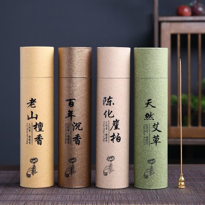 老山檀香沉香克盒装线香 驱蚊香薰家用卫生间去味熏香厂家直销图2