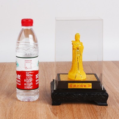 绒沙金妈祖摆件 湄洲妈祖佛像镀金工艺品 家居妈祖娘娘天后定制图2