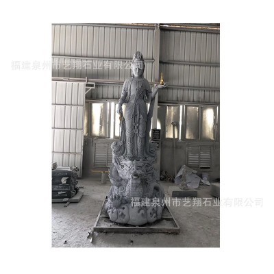 艺翔供应 佛像石雕 自在观音 释迦摩尼佛 阿弥陀佛石雕寺庙图5