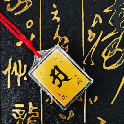 小号楞严咒中梵文多咒合一吊坠经文项链随身礼品挂件图4