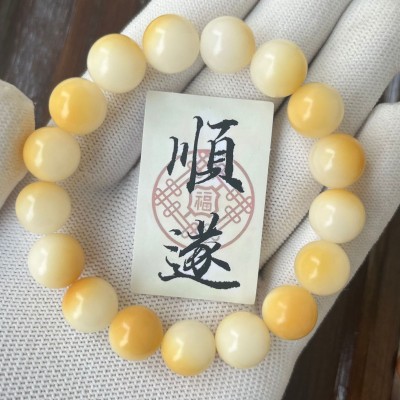 批发原生态菩提根手串绕指柔学生盘玩圆珠菩提子文玩佛珠念珠手链图4