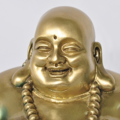 金属工艺品铸铜厂家批发铜雕米勒佛摆件居家办公室玄关图4