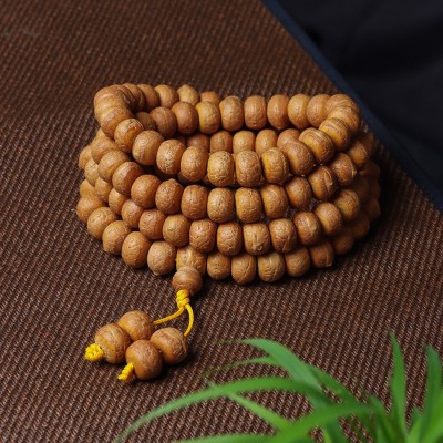 尼泊尔藏式凤眼菩提108颗佛珠念珠手链红黄皮精品菩提子手串批发图3