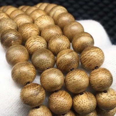 加里曼丹沉香木手串108颗佛珠沉香木手链项链印尼檀香油线足男女图5