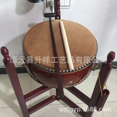 法器大鼓一套大殿铃鼓台湾帝钟铜铃牛毛高鼓扁鼓图4