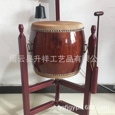 法器大鼓一套大殿铃鼓台湾帝钟铜铃牛毛高鼓扁鼓图3
